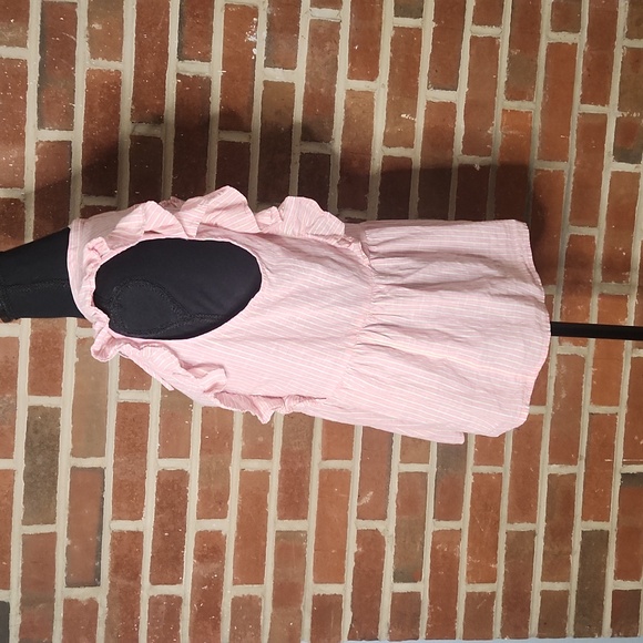 Loft 100% cotton ruffle top, size Medium - Picture 3 of 7